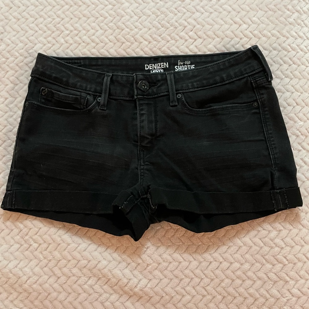 Black Levi Shorts